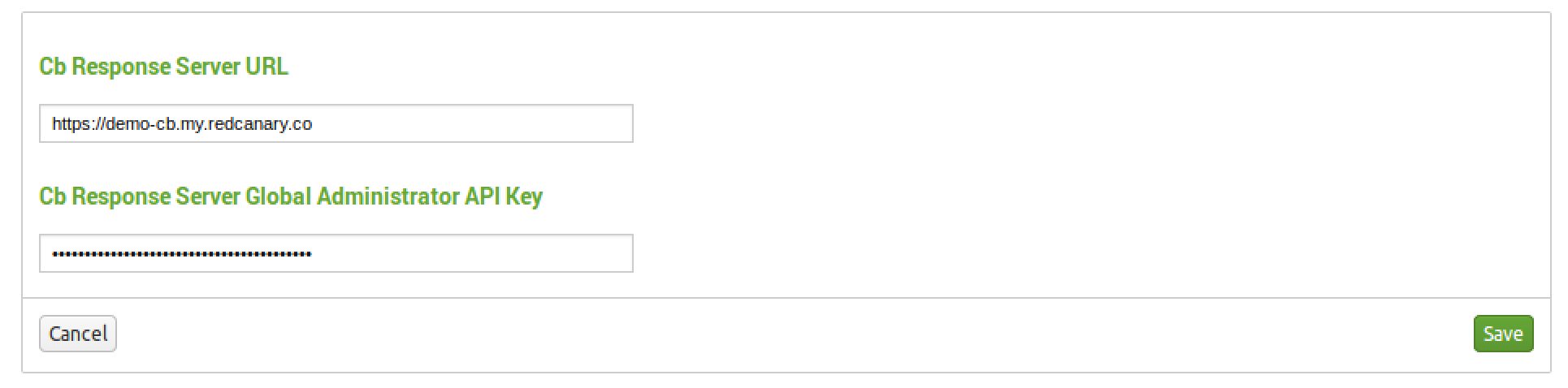 Carbon Black and Splunk Integration