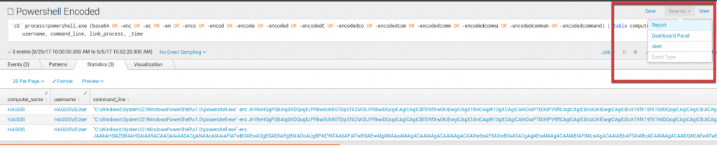 Carbon Black and Splunk Integration 