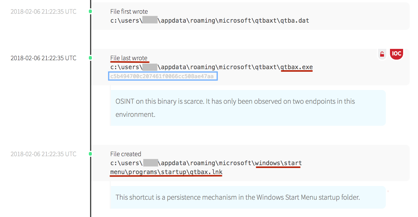 Establishing Persistence: startup menu