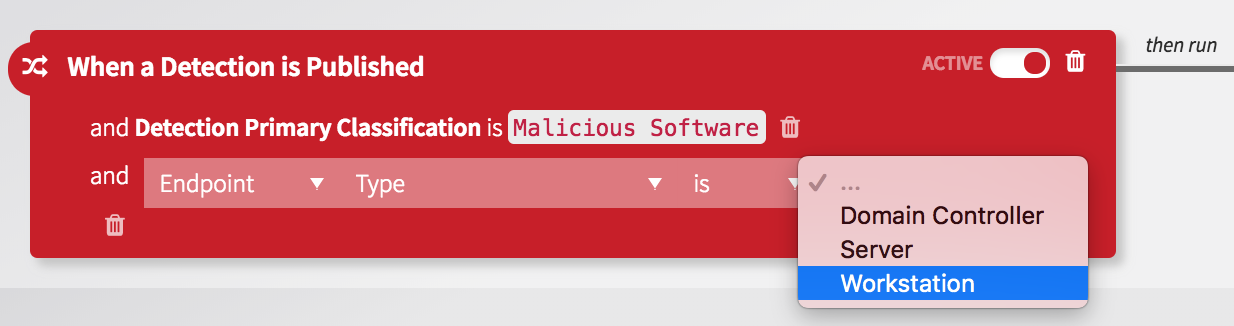 Red Canary Exec, Malicious Software Detection Trigger: Security Automation and Orchestration Tools